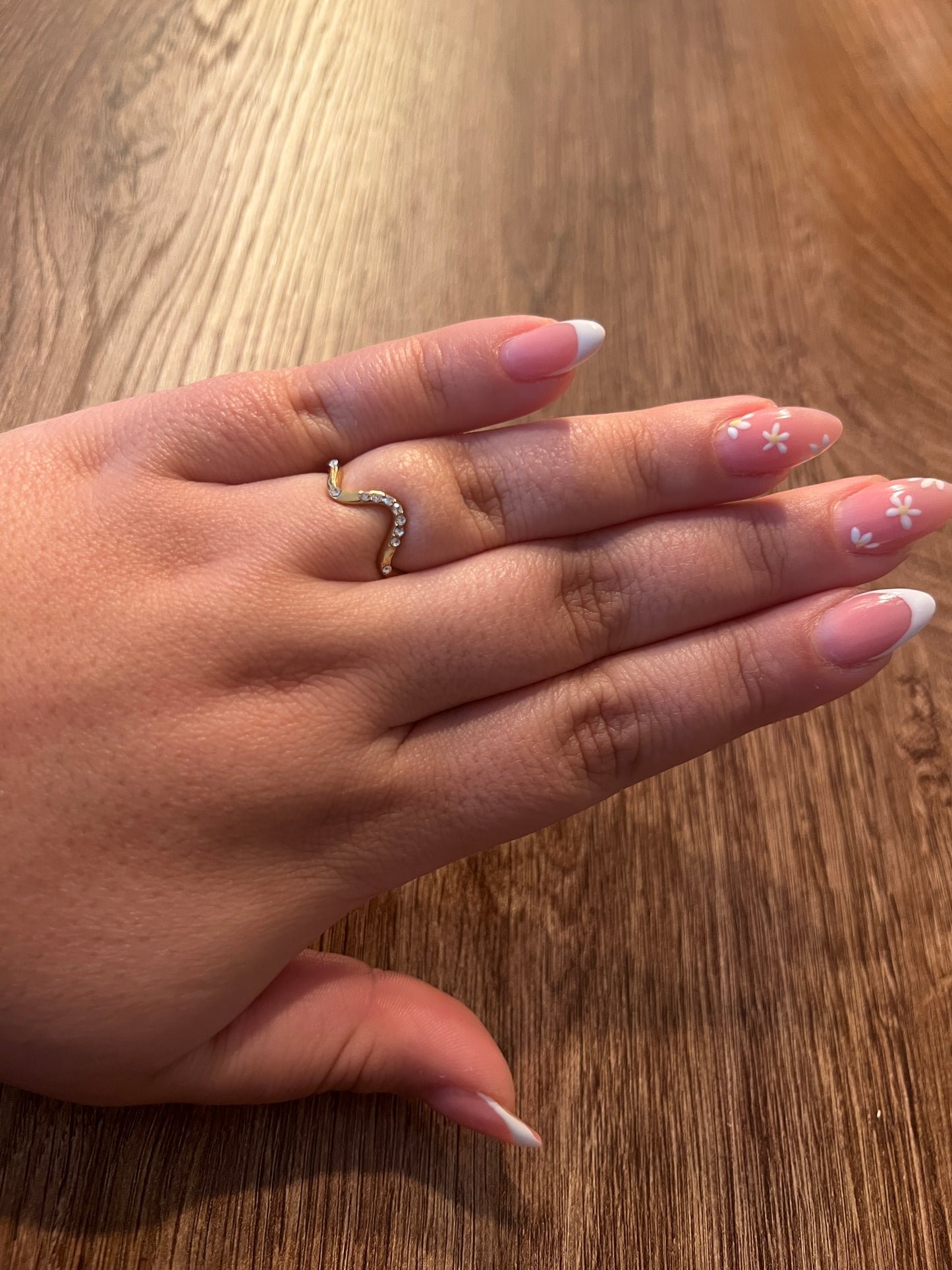 Golden Wave Ring✨