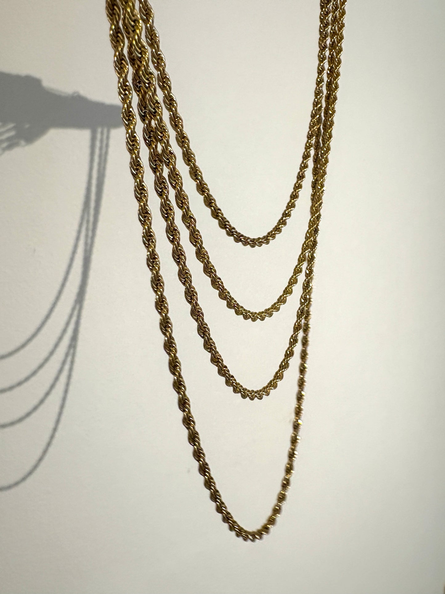 Halskette „Robe“ silver/gold 5mm