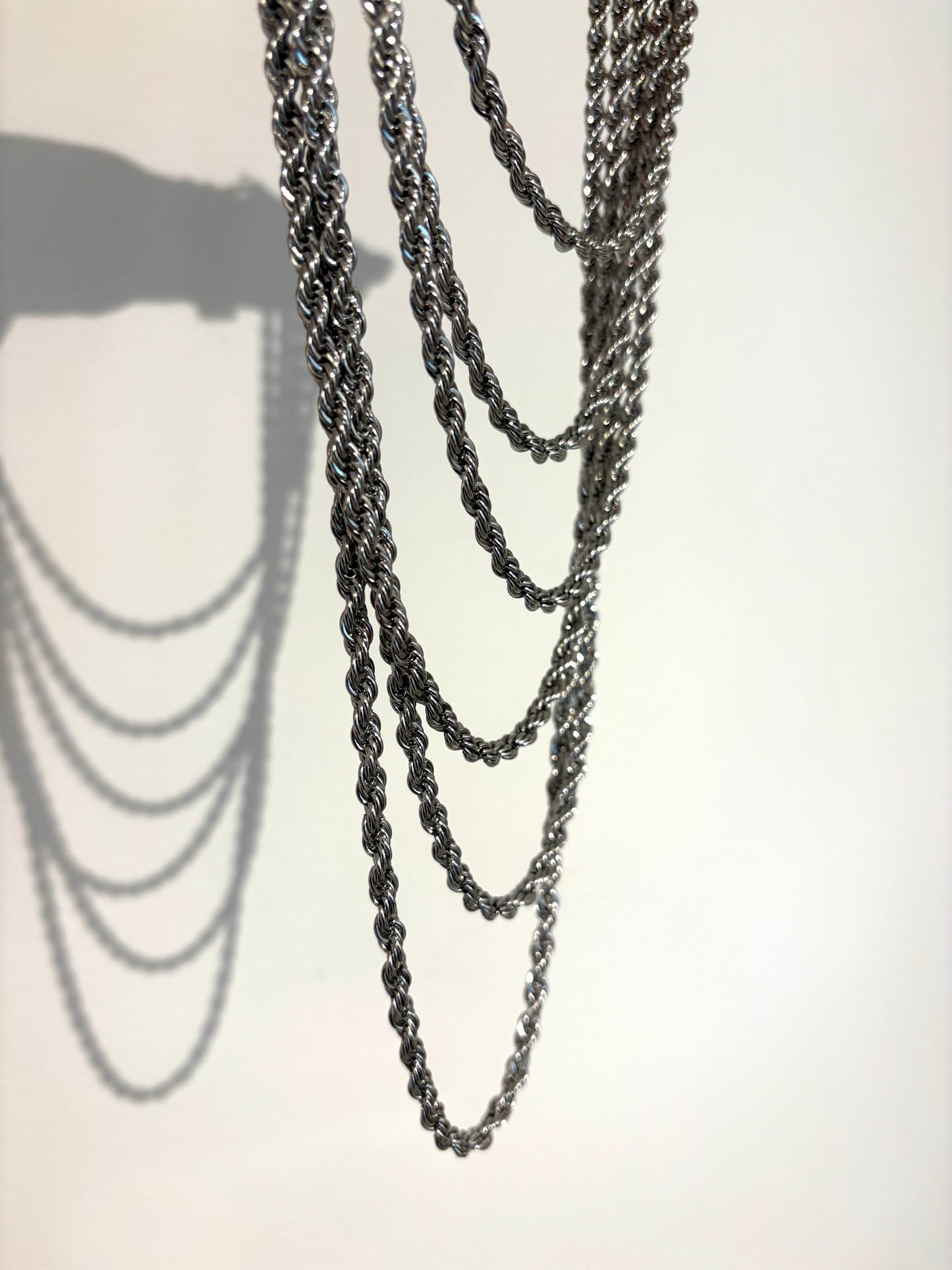 Halskette „Robe“ silver/gold 5mm