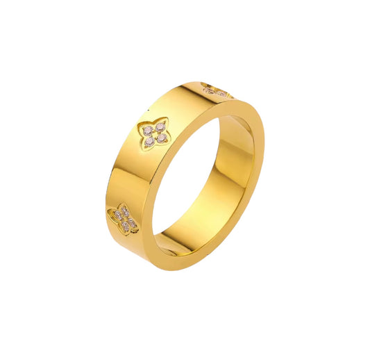 Fingerring „Elegance Fleur“