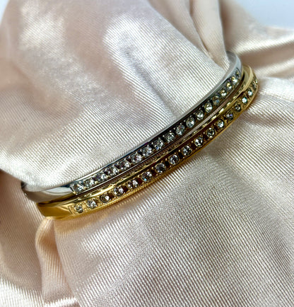„Luxe Shine“ Armreif – Titan mit Zirkonia